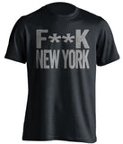 fuck new york giants dallas cowboys black tshirt censored