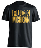 fuck michigan iowa hawkeyes tshirt