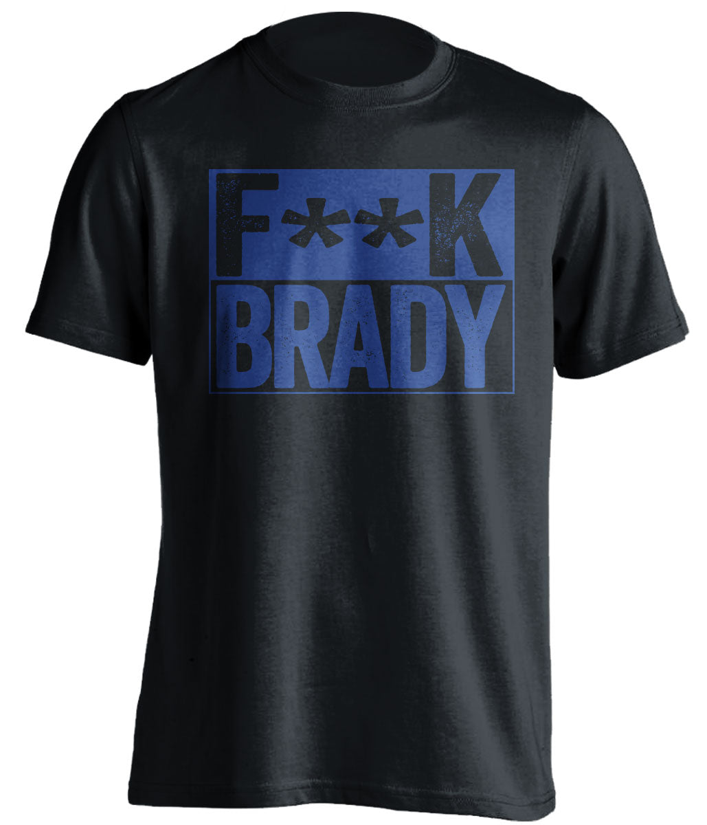 fuck brady black and blue tshirt censored