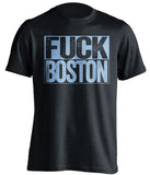 fuck boston uncensored black shirt maine bears fans
