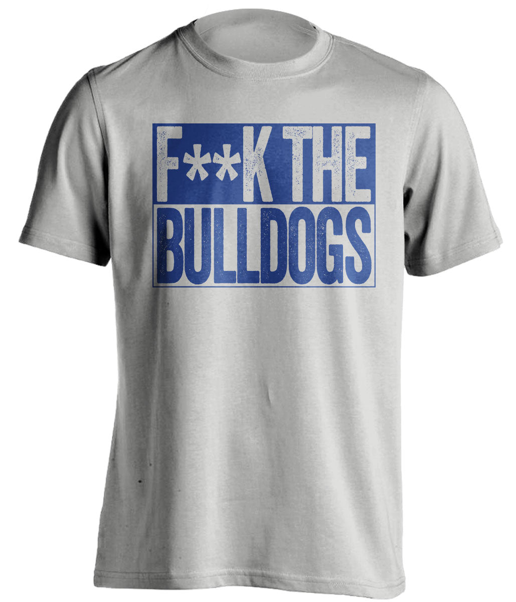 fuck the bulldogs censored grey shirt sjsu fans