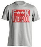 FUCK LIVERPOOL - Manchester United FC Fan T-Shirt - Box Design - Beef Shirts