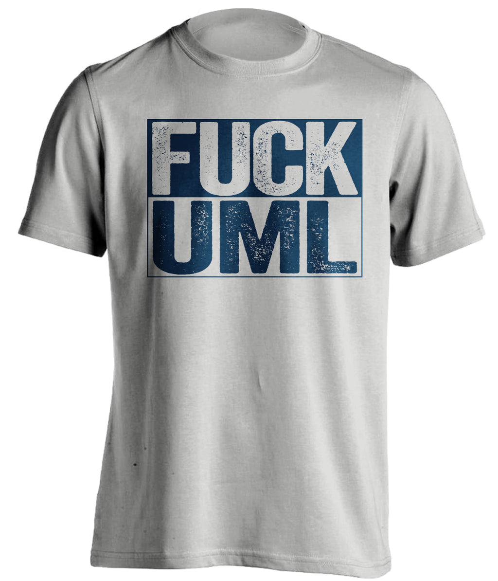 fuck uml lowell merrimack warriors grey shirt uncensored
