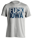fuck iowa uncensored grey shirt penn state fans