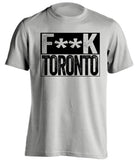 fuck toronto raptors brooklyn nets grey shirt censored