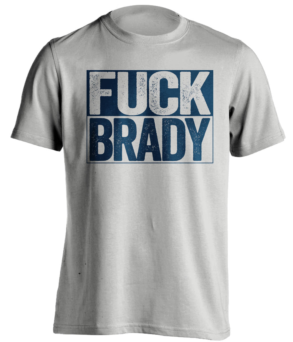 fuck brady grey and navy tshirt uncensored