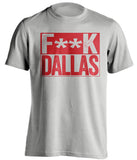 fuck dallas mavericks houston rockets miami heat grey shirt censored