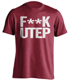 fuck utep nmsu fan red shirt censored