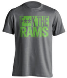 fuck the rams censored grey shirt seattle seahawks fan