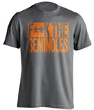 fuck the seminoles clemson tigers grey shirt censored