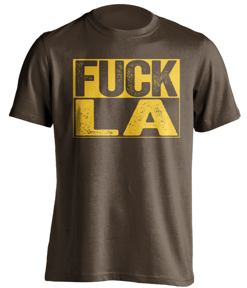 fuck la dodgers san diego padres brown shirt uncensored