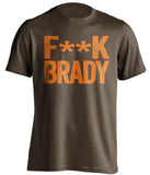 fuck brady cleveland browns brown shirt censored
