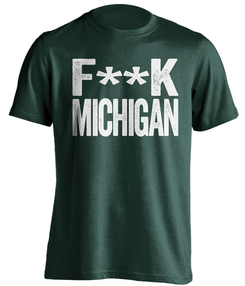 michigan state football shirt fuck wolverines