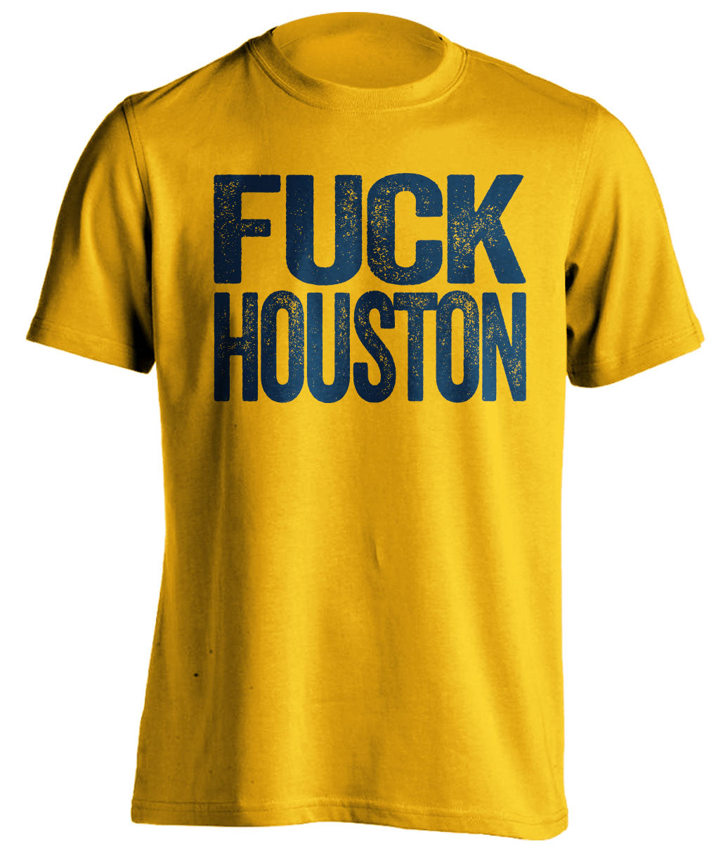fuck houston rockets utah jazz gold tshirt uncensored
