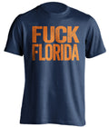 fuck florida gators auburn tigers blue tshirt uncensored