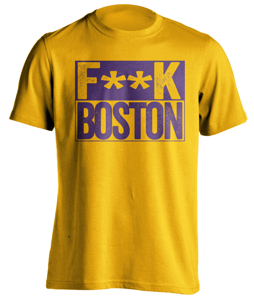 fuck boston los angeles lakers fan