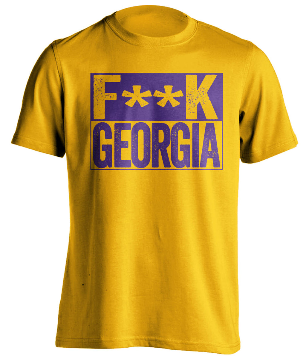 louisiana state university tigers gold shirt