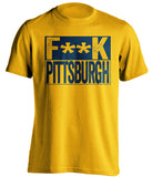 fuck pittsburgh nashville preds shirt