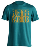 fuck the patriots jacksonville jaguars apparel