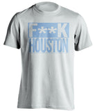 fuck houston texans tennessee titans white shirt censored