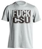 fuck csu white shirt uncensored wyoming fans