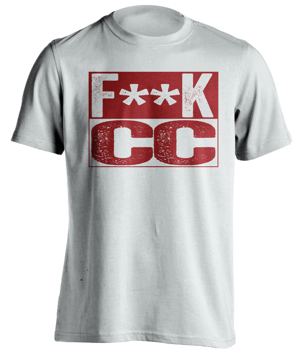 fuck cc du pioneers gold pan white shirt censored