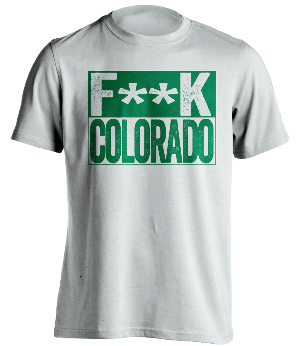 fuck colorado avs dallas stars white shirt censored