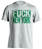 fuck new york philadelphia eagles fan white shirt uncensored