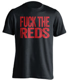 fuck the reds cleveland guardians indians black tshirt uncensored