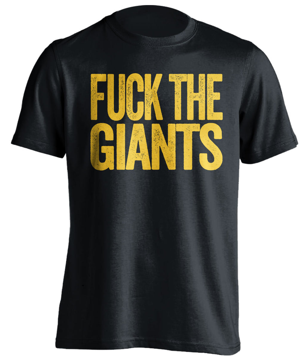 fuck the giants san diego padres black tshirt uncensored