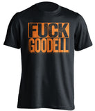 fuck roger goodell uncensored black shirt miami dolphins fan