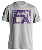 fuck la dodgers colorado rockies grey shirt censored
