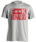 fuck ronaldo censored grey shirt liverpool fans