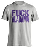 Fuck Alabama - Alabama Haters Shirt - Purple and Gold - Text Design - Beef Shirts