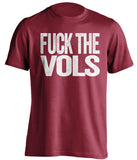fuck the vols bama red and white shirt uncensored