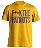 fuck the new england patriots minnesota vikings tshirt