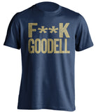 fuck goodell st lous rams fan navy shirt censored