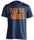 fuck the aggies utep fan blue shirt uncensored