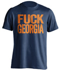 fuck georgia bulldogs auburn tigers tailgate shirt