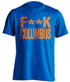 fuck columbus crew fcc cincinnati blue tshirt censored