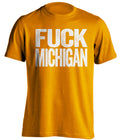 tennessee volunteers shirt fuck michigan