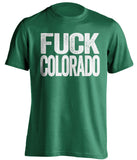 fuck colorado avs dallas stars green tshirt uncensored