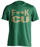 fuck cu censored green tshirt csu rams fan