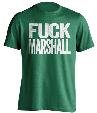 fuck marshall uncensored green tshirt for ohio ou fans