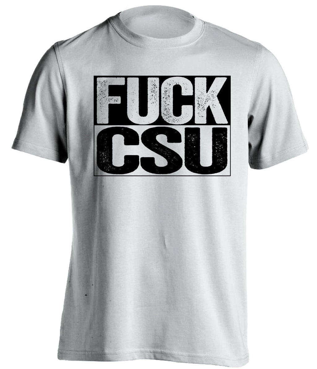 fuck csu uncensored white shirt CU buffs fan