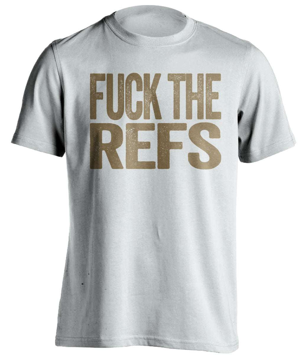 fuck the refs new orleans saints white shirt uncensored