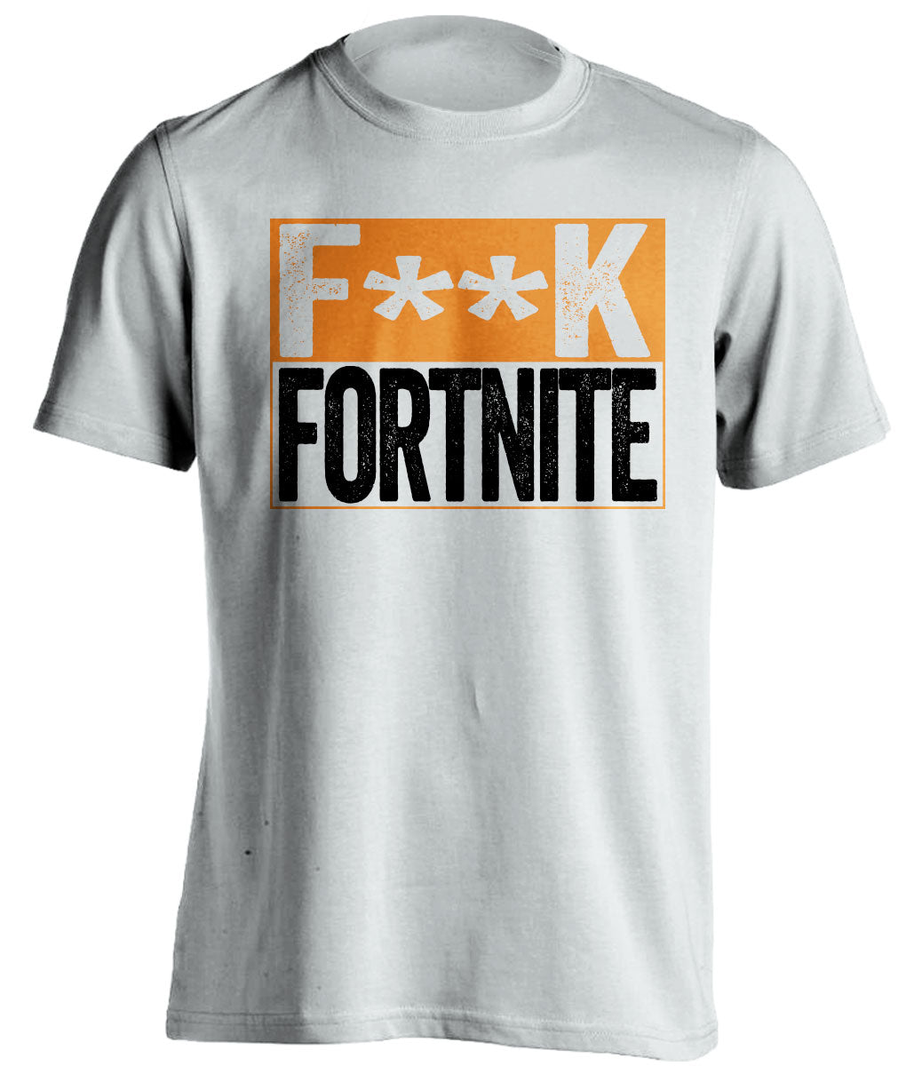 overwatch white shirt fuck fortnite haters shirt censored