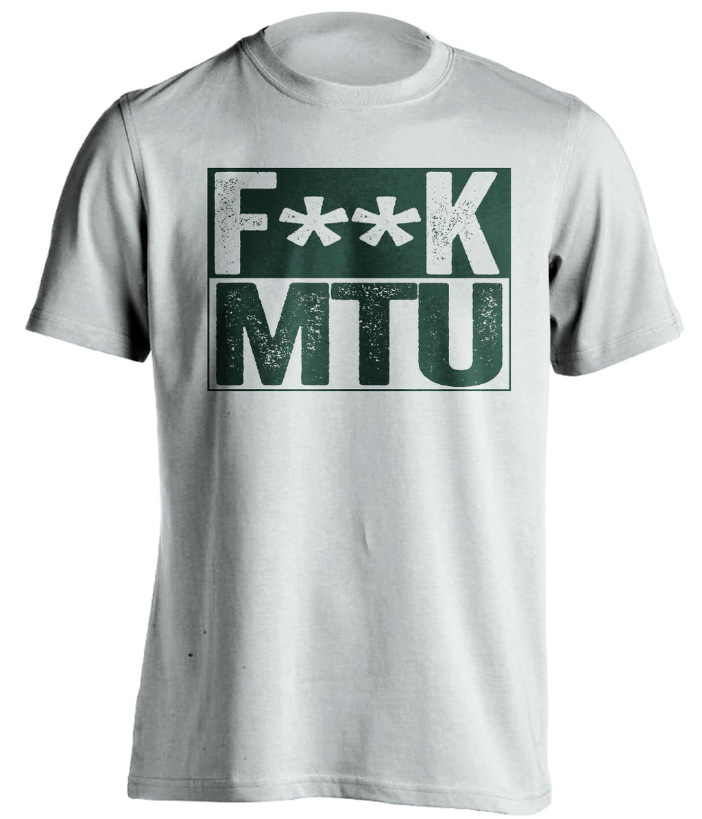 fuck mtu censored white shirt for NMU fans