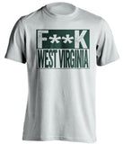 fuck west virginia baylor bears white shirt censored