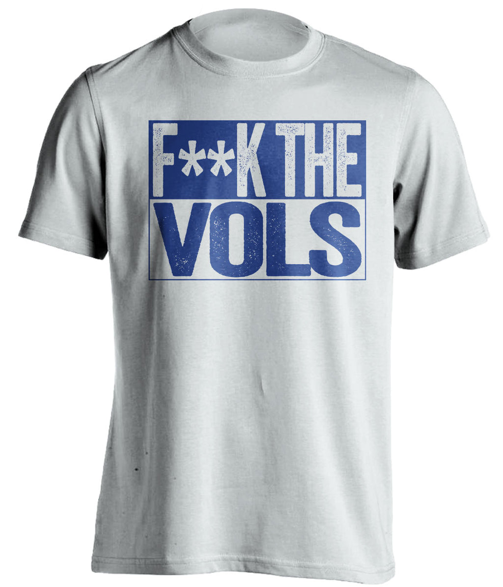 fuck the vols censored white shirt for memphis fans